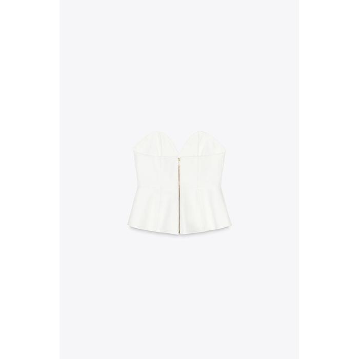 ДЖИНСОВОЕ БЮСТЬЕ ИЗ КОЛЛЕКЦИИ ZW COLLECTION