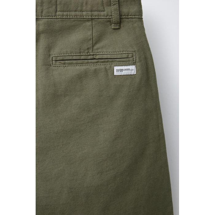 ШОРТЫ-БЕРМУДЫ CHINO ИЗ ЛЬНЯНОЙ СМЕСИ