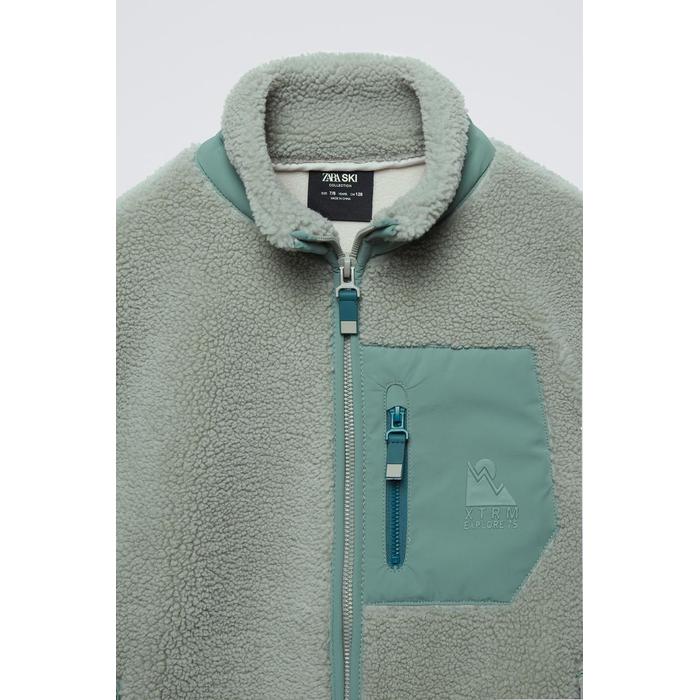 ЛЫЖНАЯ КУРТКА ИЗ ИСКУССТВЕННОЙ ОВЕЧЬЕЙ ШЕРСТИ ИЗ КОЛЛЕКЦИИ SKI COLLECTION