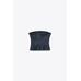 ДЖИНСОВЫЙ ТОП ИЗ КОЛЛЕКЦИИ ZW COLLECTION
