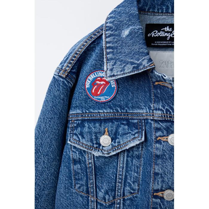 ДЖИНСОВАЯ КУРТКА ROLLING STONES ©