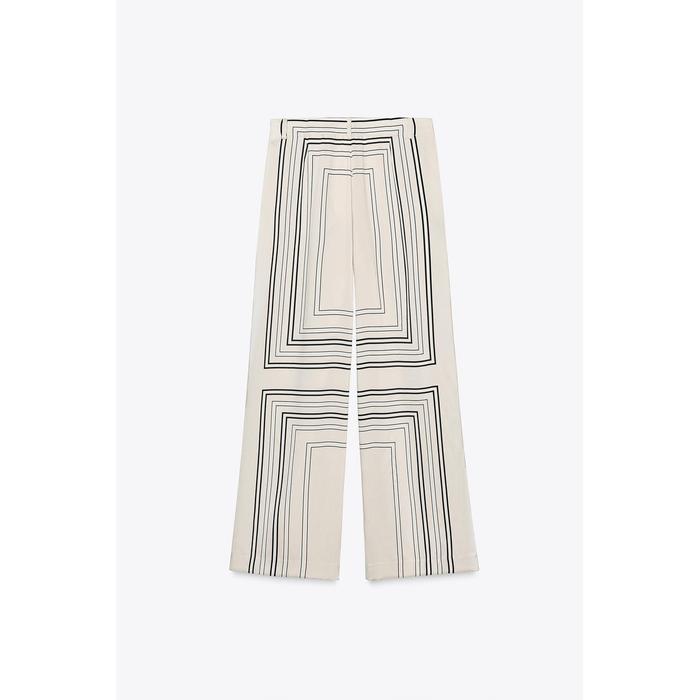 БРЮКИ С ПРИНТОМ ИЗ КОЛЛЕКЦИИ ZW COLLECTION