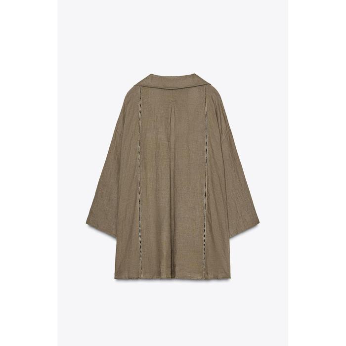 РУБАШКА ИЗ 100% ЛЬНА КОЛЛЕКЦИИ ZW COLLECTION