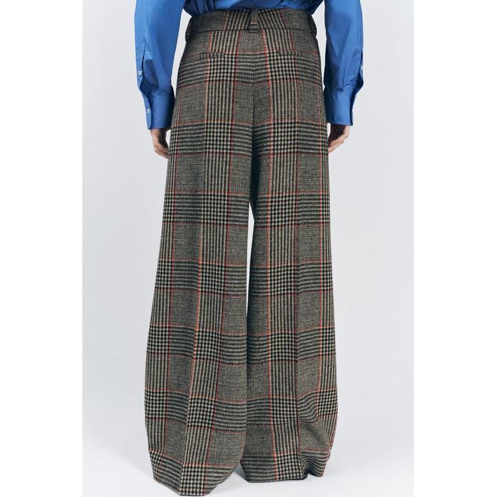 БРЮКИ В КЛЕТКУ ИЗ КОЛЛЕКЦИИ ZW COLLECTION