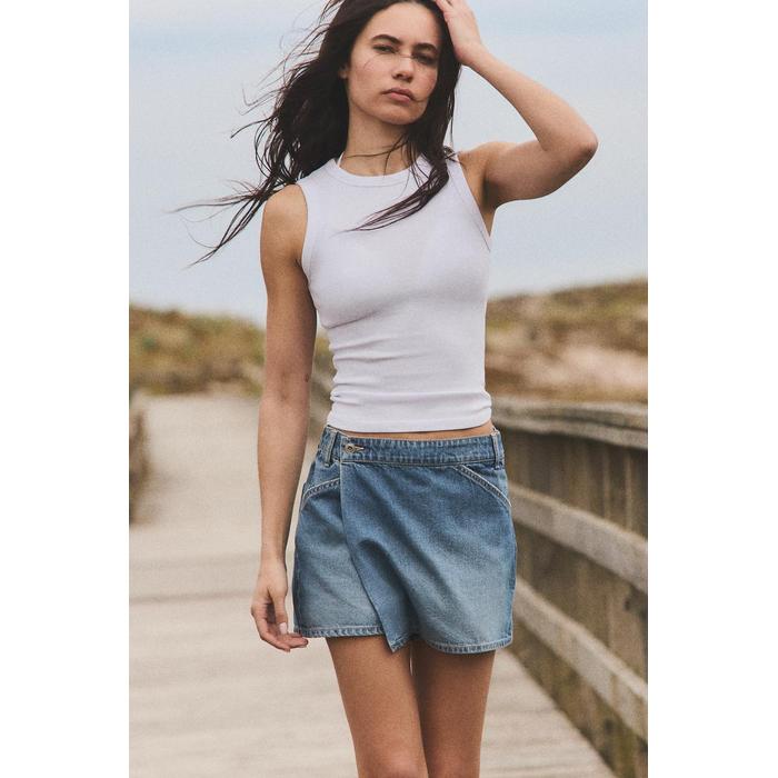 ДЖИНСОВАЯ МОДЕЛЬ TRF SKORT