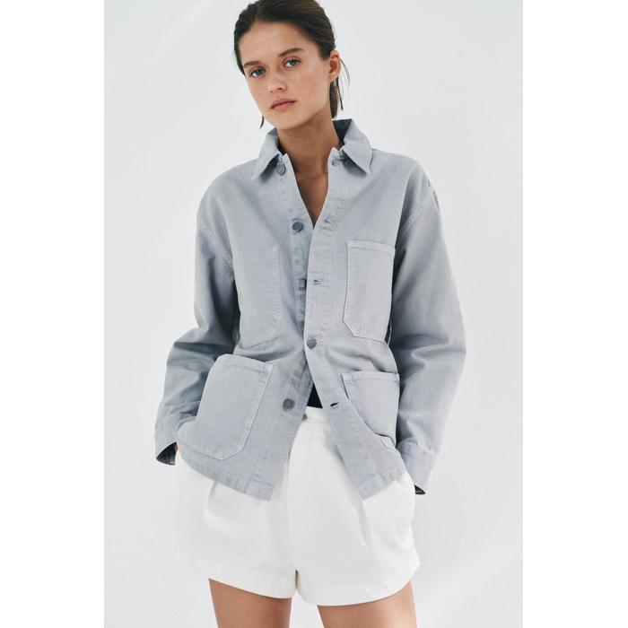 ВЕРХНЯЯ РУБАШКА С КАРМАНАМИ ИЗ КОЛЛЕКЦИИ ZARA WOMAN