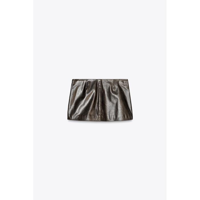 ЮБКА ИЗ 100% КОЖИ ОГРАНИЧЕННОЙ СЕРИИ ZW COLLECTION
