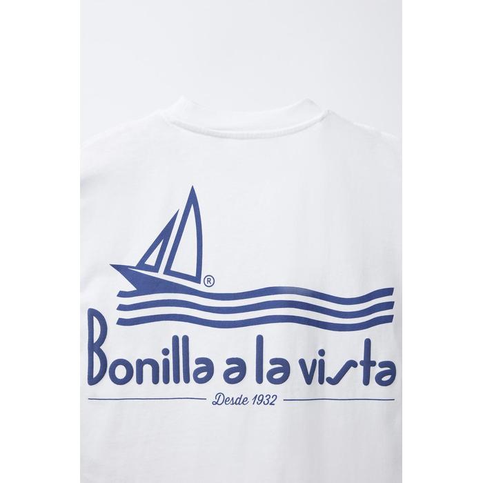ФУТБОЛКА С ПРИНТОМ BONILLA A LA VISTA ® X ОТ ZARA