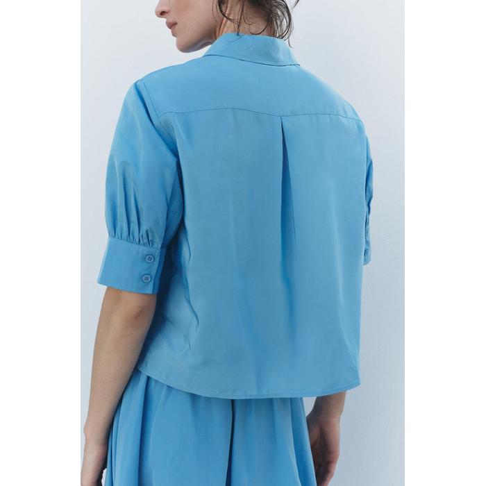 РУБАШКА С КОРОТКИМ РУКАВОМ ИЗ КОЛЛЕКЦИИ ZW COLLECTION
