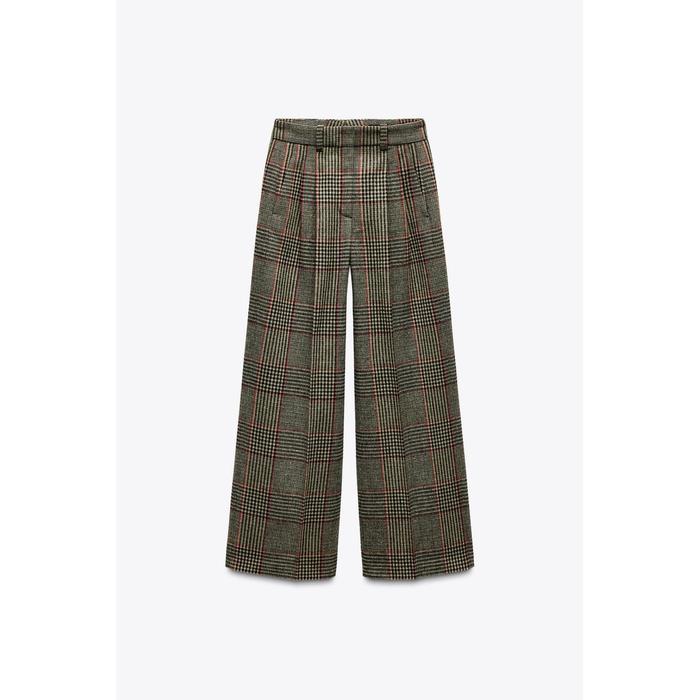 БРЮКИ В КЛЕТКУ ИЗ КОЛЛЕКЦИИ ZW COLLECTION