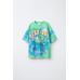 ФУТБОЛКА С НАДПИСЬЮ TIE-DYE