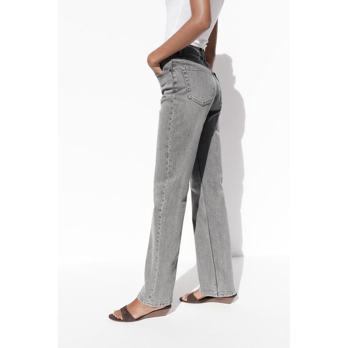 ДЖИНСЫ TRF С MOM FIT ВЫСОКОЙ ТАЛИЕЙ