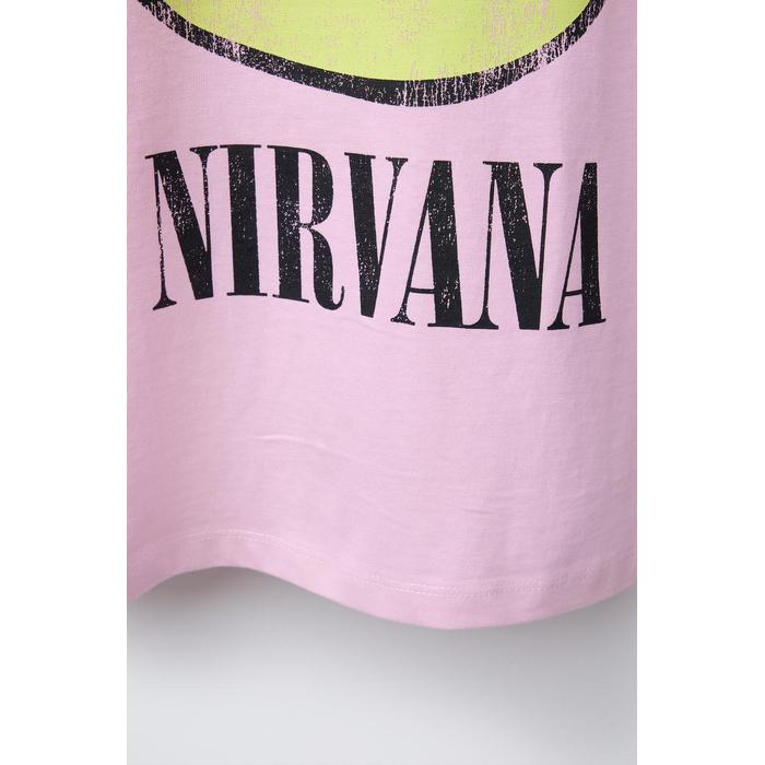 ФУТБОЛКА С ПРИНТОМ NIRVANA ®