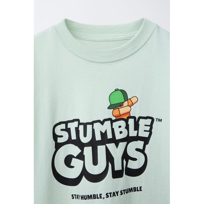 ФУТБОЛКА С ОБЪЕМНЫМ ПРИНТОМ STUMBLE GUYS ™ ©
