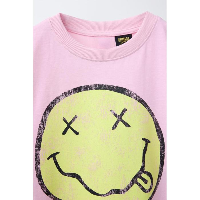 ФУТБОЛКА С ПРИНТОМ NIRVANA ®