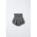 МНОГОСЛОЙНЫЕ БЕРМУДЫ SKORT С ЦВЕТОЧНЫМ РИСУНКОМ