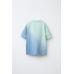 ФУТБОЛКА TIE-DYE С ВЫШИТЫМ СЛОГАНОМ