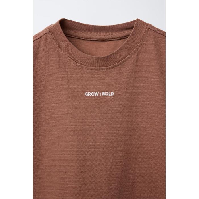ФУТБОЛКА С ВЫШИВКОЙ TEX T STRUCTURE