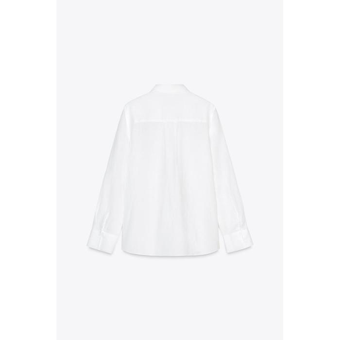 РУБАШКА ИЗ 100% ЛЬНА КОЛЛЕКЦИИ ZW COLLECTION