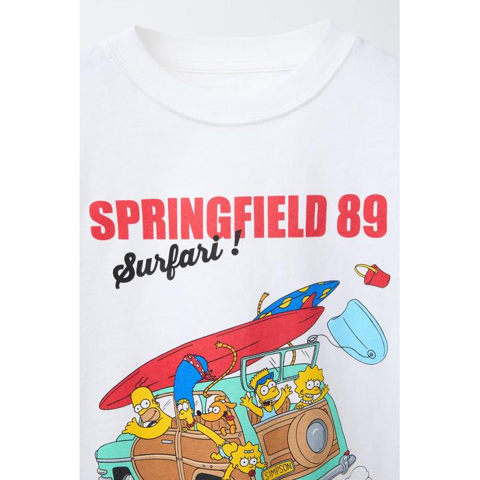 ФУТБОЛКА С надписью THE SIMPSONS™ MATT GROENING CARAVAN