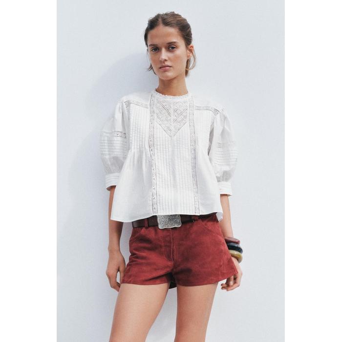 КРУЖЕВНАЯ БЛУЗКА ИЗ КОЛЛЕКЦИИ ZW COLLECTION