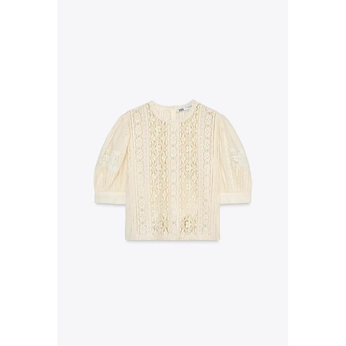 КРУЖЕВНАЯ БЛУЗКА ИЗ КОЛЛЕКЦИИ ZW COLLECTION