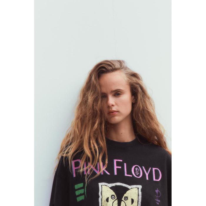 ФУТБОЛКА PINK FLOYD С ЭФФЕКТОМ СТИРКИ