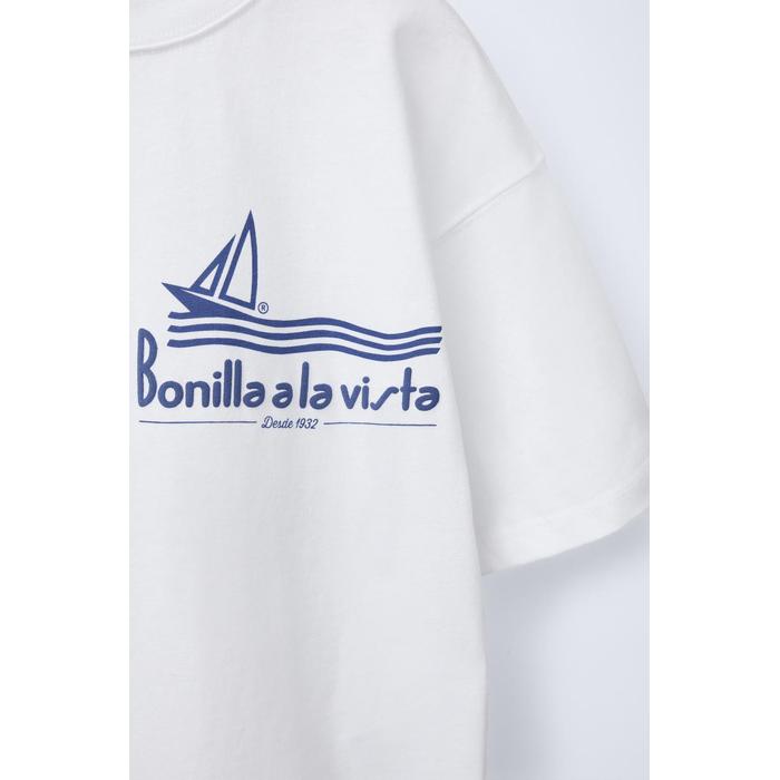 ФУТБОЛКА С ПРИНТОМ BONILLA A LA VISTA ® X ОТ ZARA