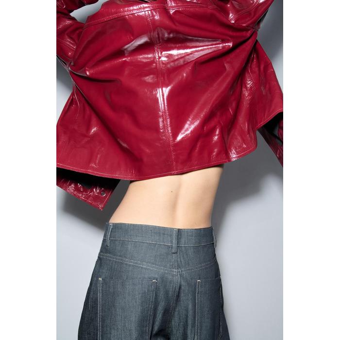 КУРТКА ИЗ 100% НАТУРАЛЬНОЙ КОЖИ ZW COLLECTION LIMITED EDITION