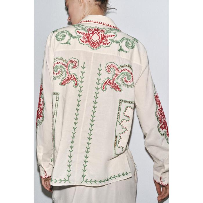 ВЫШИТАЯ РУБАШКА ИЗ КОЛЛЕКЦИИ ZW COLLECTION