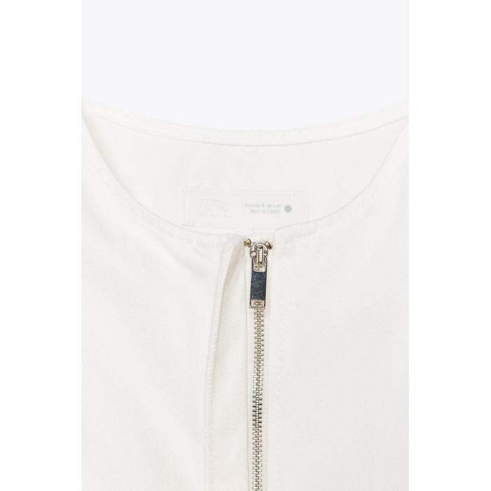 ДЖИНСОВЫЙ ТОП ИЗ КОЛЛЕКЦИИ ZW COLLECTION