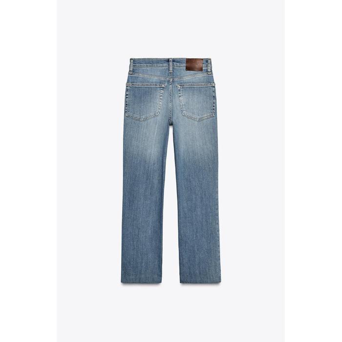 УКОРОЧЕННЫЕ ДЖИНСЫ С ВЫСОКОЙ ТАЛИЕЙ ИЗ КОЛЛЕКЦИИ ZW BOOTCUT