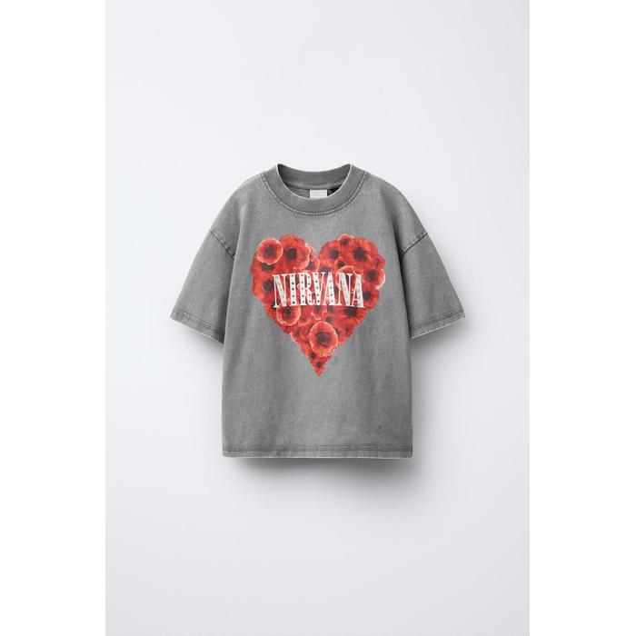 ФУТБОЛКА СО СТРАЗАМИ NIRVANA ®
