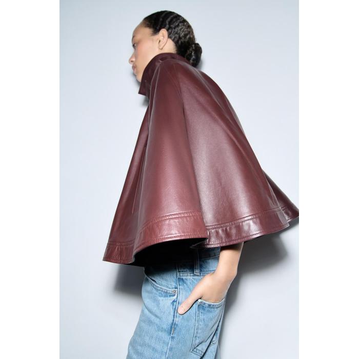 НАКИДКА ИЗ 100% КОЖИ ОГРАНИЧЕННОЙ СЕРИИ ZW COLLECTION