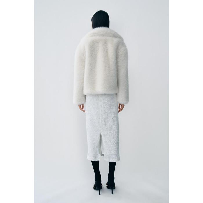 КУРТКА ИЗ ИСКУССТВЕННОГО МЕХА КОЛЛЕКЦИИ ZW COLLECTION