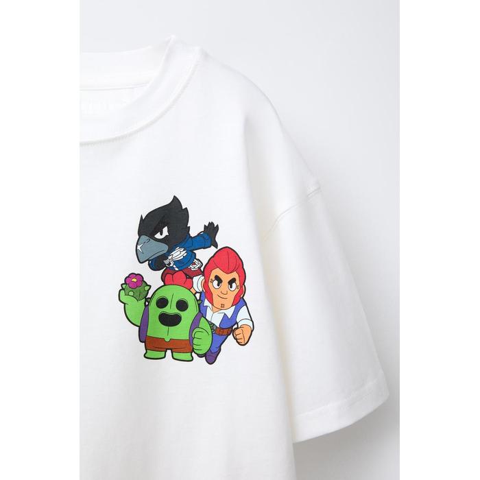 ФУТБОЛКА С ПРИНТОМ BRAWL STARS © SUPERCELL OY