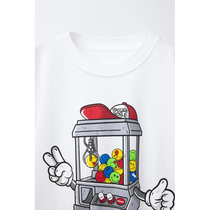 ФУТБОЛКА С ПРИНТОМ SMILEYWORLD ®