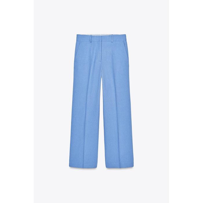 БРЮКИ ИЗ ЛЬНЯНОЙ СМЕСИ КОЛЛЕКЦИИ ZW COLLECTION