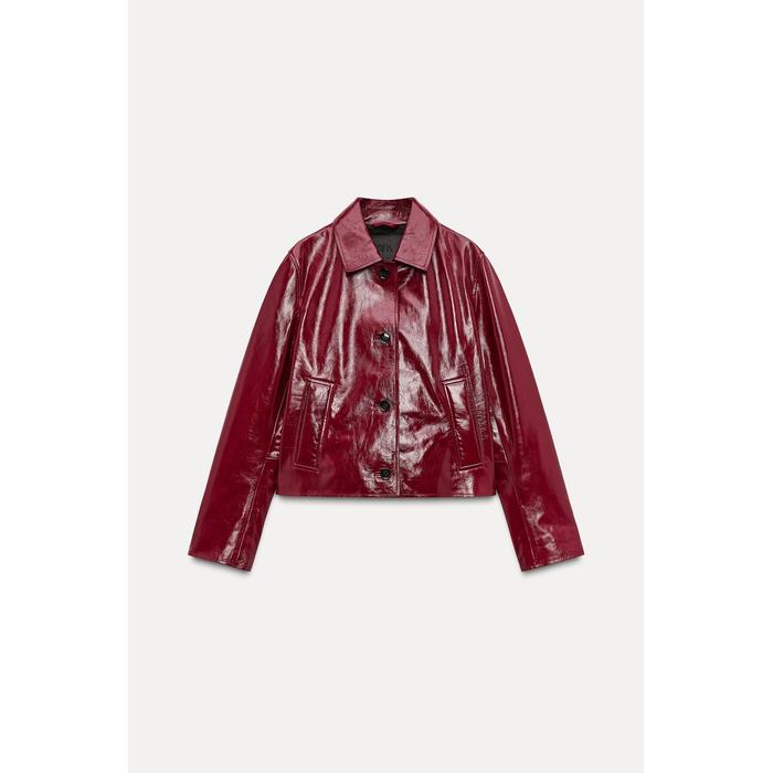 КУРТКА ИЗ 100% НАТУРАЛЬНОЙ КОЖИ ZW COLLECTION LIMITED EDITION