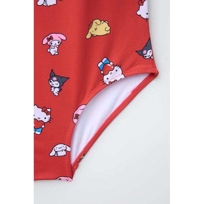 6-14 ЛЕТ/ HELLO KITTY И ДРУЗЬЯ © КУПАЛЬНИК SANRIO