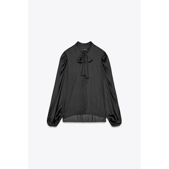 РУБАШКА С ВОЗДУШНЫМ РУКАВОМ ИЗ КОЛЛЕКЦИИ ZW COLLECTION