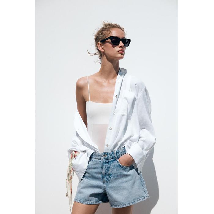 ШОРТЫ Z1975 СО MOM FIT СРЕДНЕЙ ТАЛИЕЙ