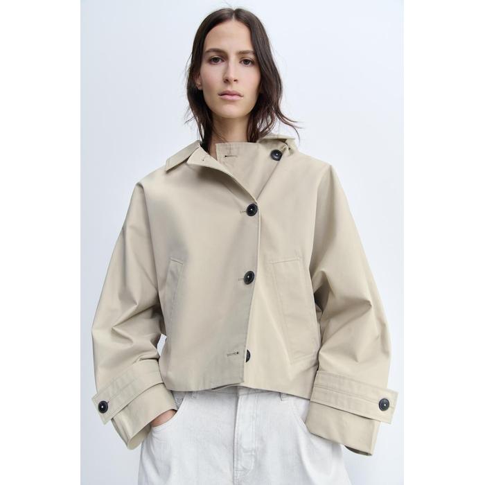 ВОДООТТАЛКИВАЮЩИЙ ТРЕНЧ ИЗ КОЛЛЕКЦИИ ZW COLLECTION