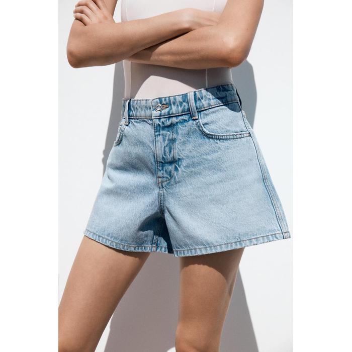 ШОРТЫ Z1975 СО MOM FIT СРЕДНЕЙ ТАЛИЕЙ