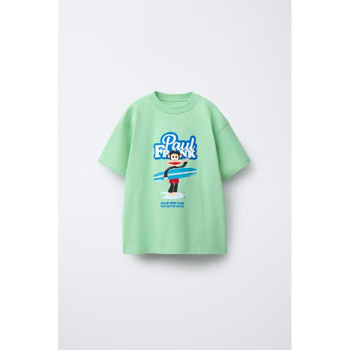 ФУТБОЛКА PAUL FRANK ® С РЕЛЬЕФОМ ДЛЯ СЕРФИНГА