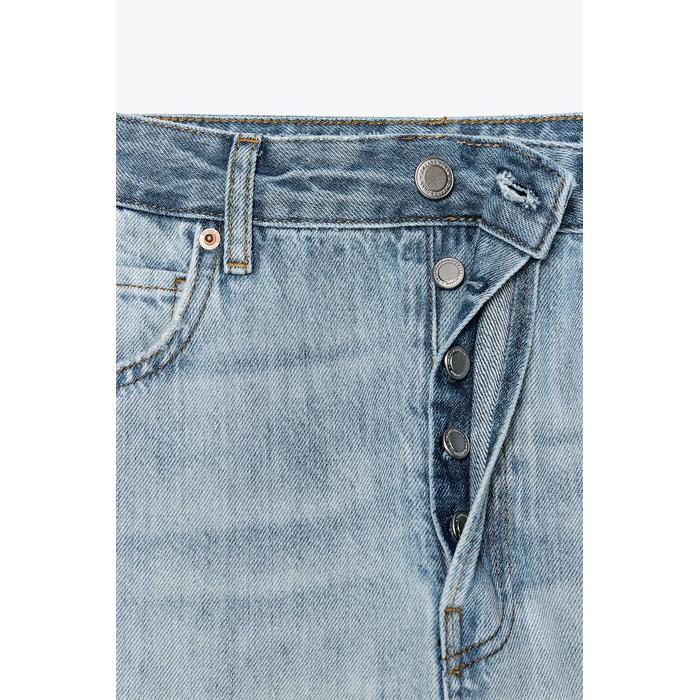 RELAXED ДЖИНСЫ ПРЯМОГО КРОЯ С ЗАНИЖЕННОЙ ТАЛИЕЙ ИЗ КОЛЛЕКЦИИ ZW COLLECTION