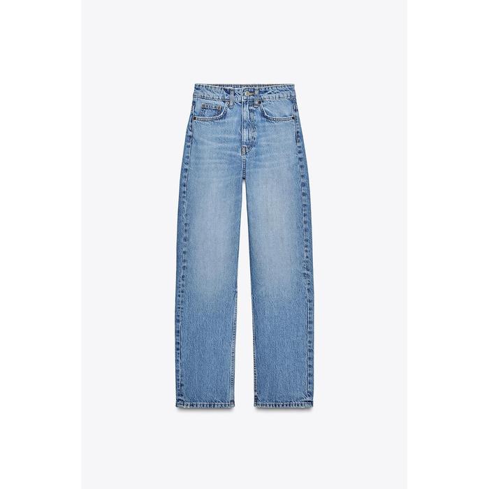 ДЖИНСЫ TRF С MOM FIT ВЫСОКОЙ ТАЛИЕЙ