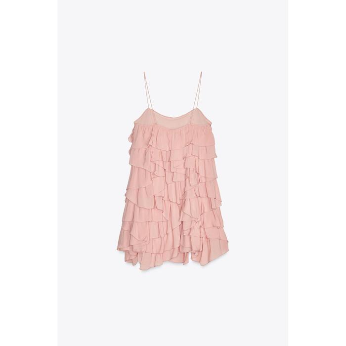 ПЛАТЬЕ С ОБОРКАМИ ИЗ КОЛЛЕКЦИИ ZW COLLECTION