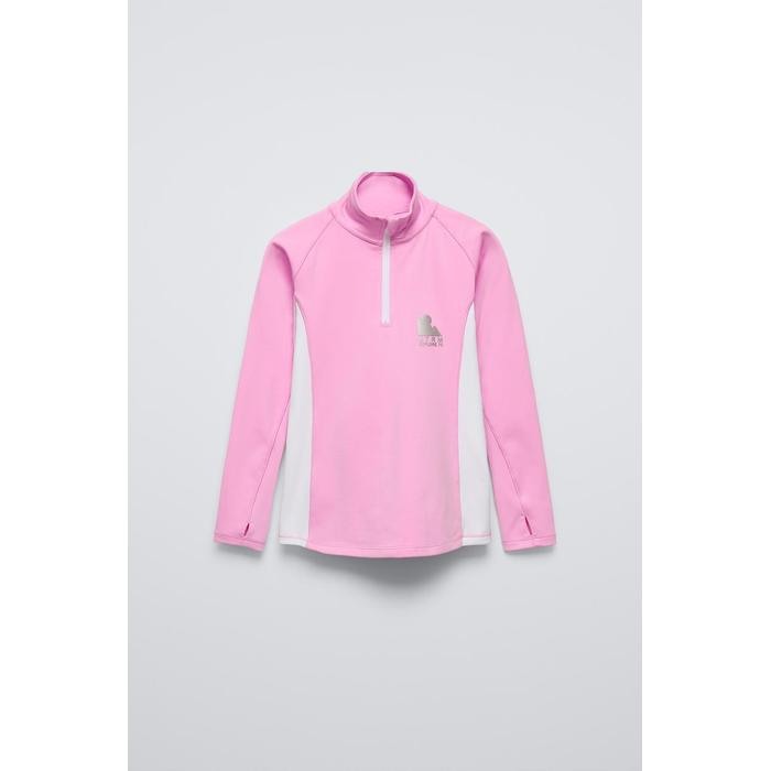 ФЛИСОВАЯ ФУТБОЛКА НА МОЛНИИ ИЗ КОЛЛЕКЦИИ SKI COLLECTION