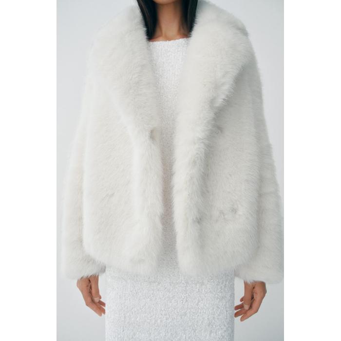 КУРТКА ИЗ ИСКУССТВЕННОГО МЕХА КОЛЛЕКЦИИ ZW COLLECTION